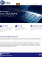 Mobile Screenshot of etronsolutions.com